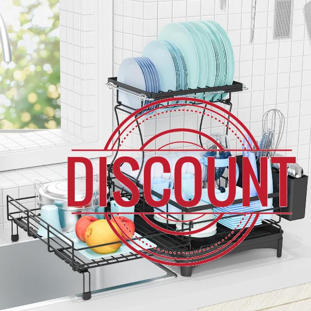 Dish Drying Rack for Kitchen Counter