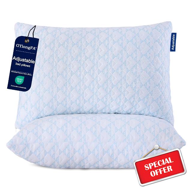 Adjustable Memory Foam Pillows