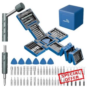 STREBITO 55 in 1 Magnetic Screwdriver Set