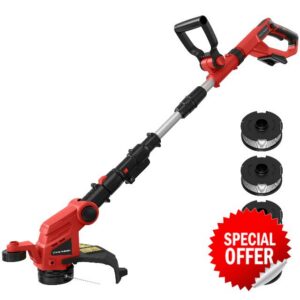 Electric Weed Wacker (No Battery) Compatible with Milwaukee18V Battery | 12" Automatic Line Feed Weed Eater Battery Powered