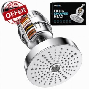 Filtered Shower Head Combo - 25 Stage Filtration (20+5)