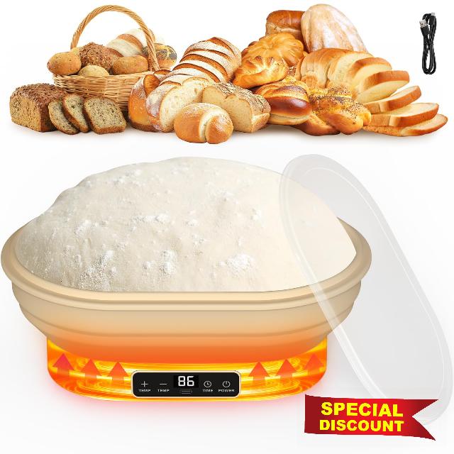 Heating Sourdough Bread Proofing Basket