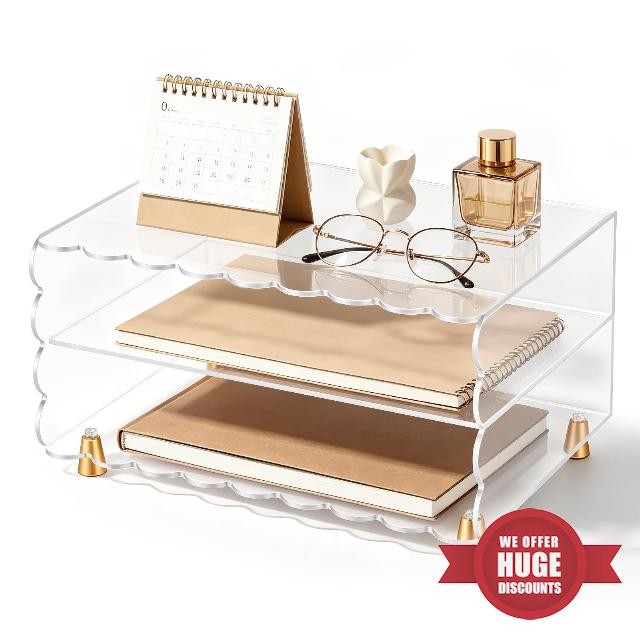 2+1 Tier Paper Letter Tray