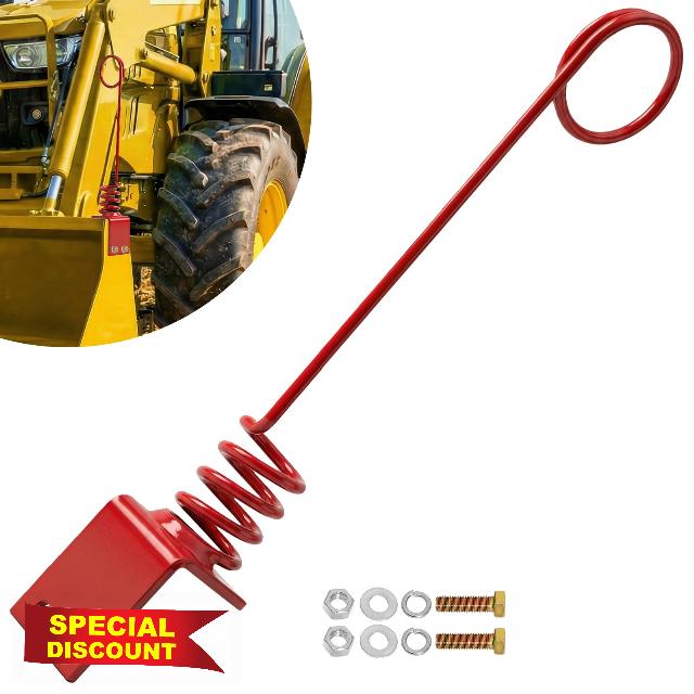 Hydraulic Hose Holder Tractor - 0.3" (8cm) Thick Plate Hydraulic Hose Saver