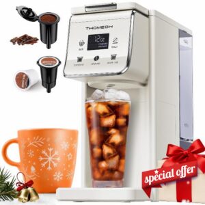 Coffee Maker Hot & Iced With Bold Setting