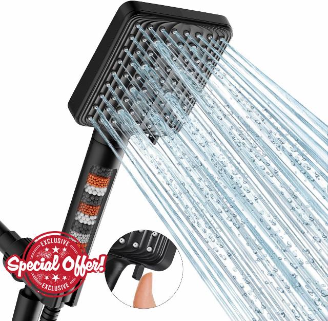 MakeFit Filtered Shower Head with Handheld