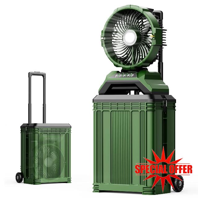 Portable Misting Fan with 30L Bucket