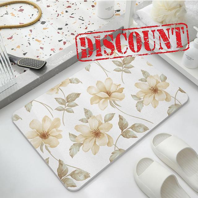 Stone Bath Mat Diatomite Bath Mat Quick Dry