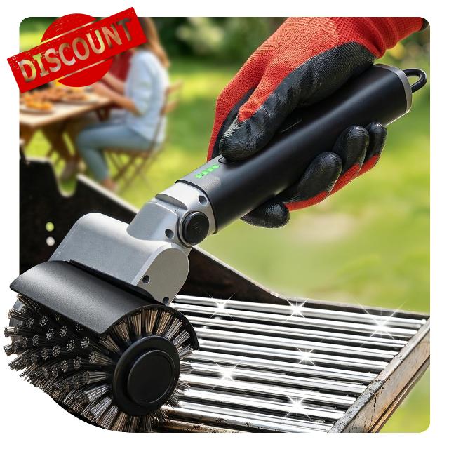Electric Grill Brush for Outdoor Grill