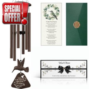 36" Memorial Wind Chimes for Outside