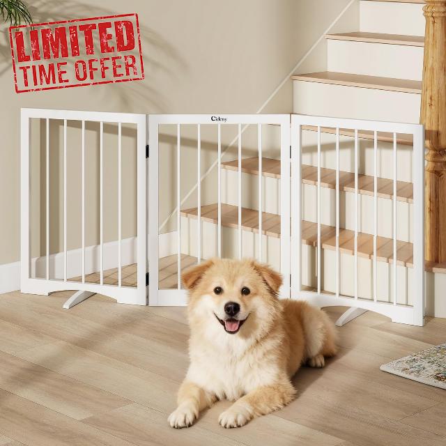 Free Standing Dog Gate Indoor