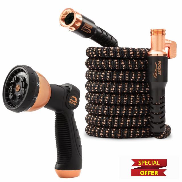 Pocket Hose 50 FT Copper Bullet Hose
