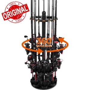 KastKing V16 Rotating Fishing Rod Holder for Garage