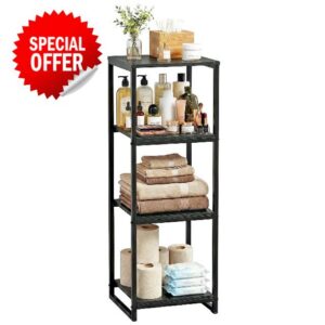 4-Tier Bathroom Shelving Unit
