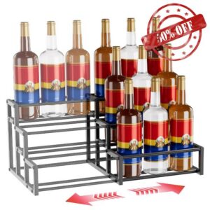 Expandable Coffee Syrup Rack Organizer