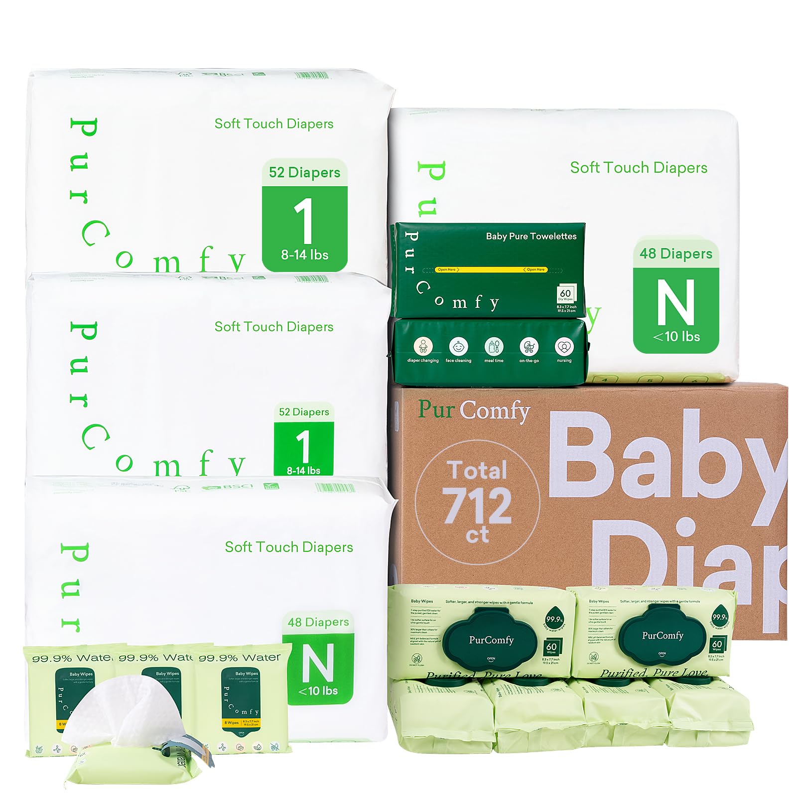 4 Pack Tavel Wipe