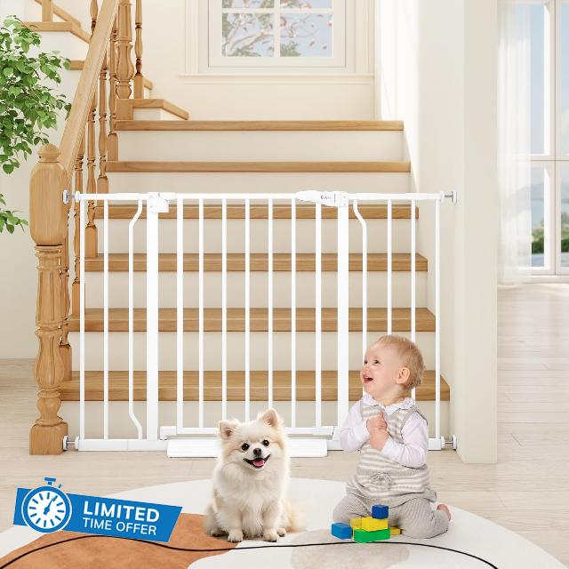 29"-45" Baby Gate for Stairs & Doorways