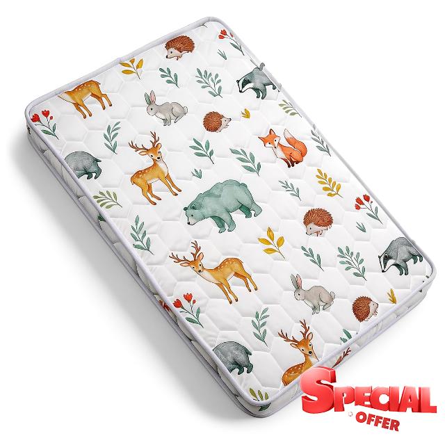 Pack and Play Mattress Pad 38x26x1.5 – Non-Slip Bottom & Breathable Playpen Mattress for Baby