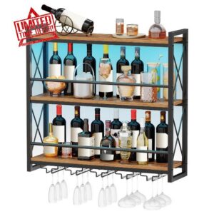 HOOBRO Wine Rack Wall Mounted