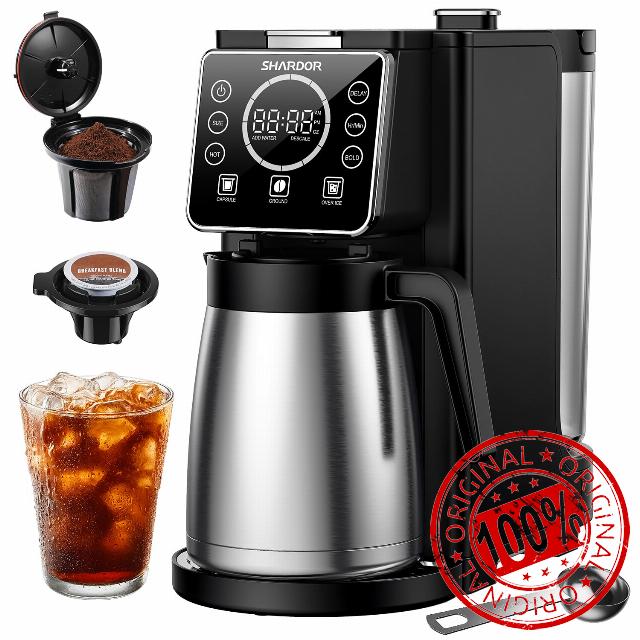 SHARDOR Single Serve & Carafe Coffee Maker