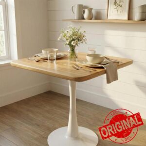 24" Square Small Dining Table for 2