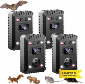 2026 Ultrasonic Car Rodent Repellent Battery Operated