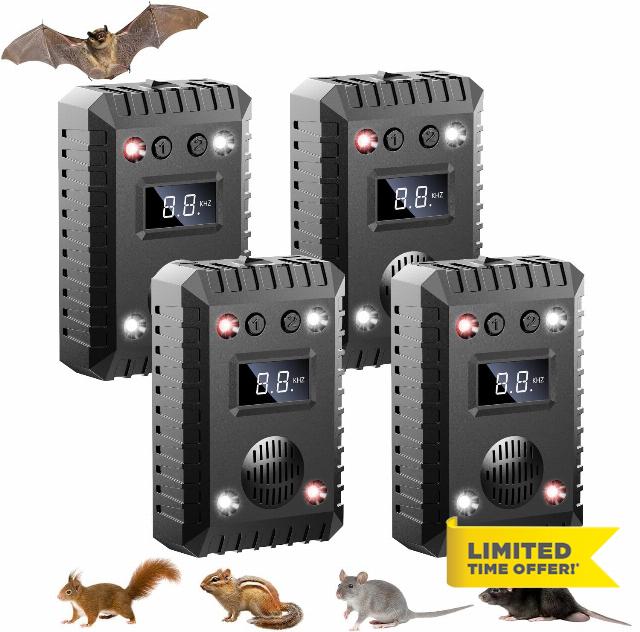 2026 Ultrasonic Car Rodent Repellent Battery Operated