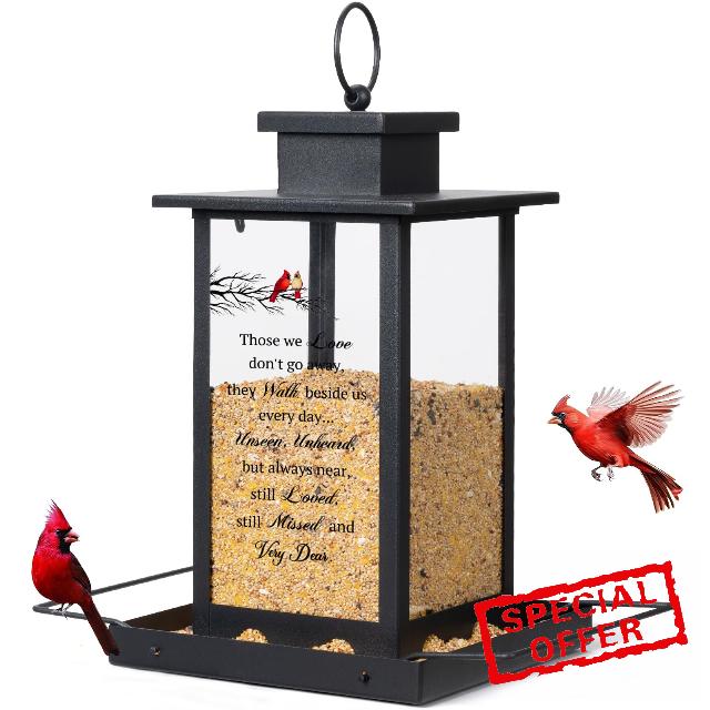 Memorial Cardinal Bird Feeder