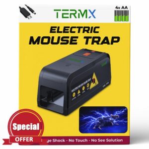 Large Electric Rat Trap Mouse Traps for Indoor Home No Touch Instant Kill