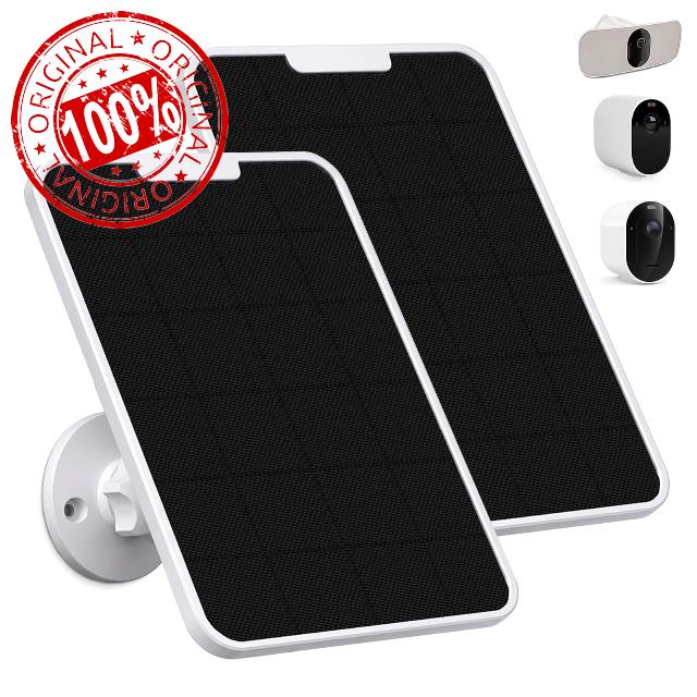 2 Pack Solar Panel Charger for Arlo Pro