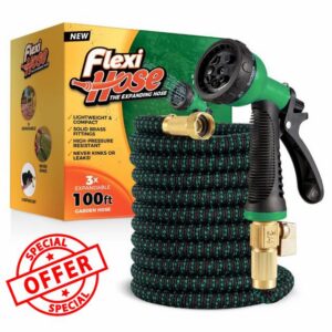 Flexi Hose with 8 Function Nozzle