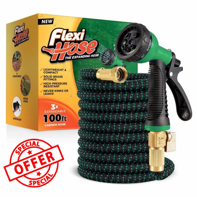 Flexi Hose with 8 Function Nozzle