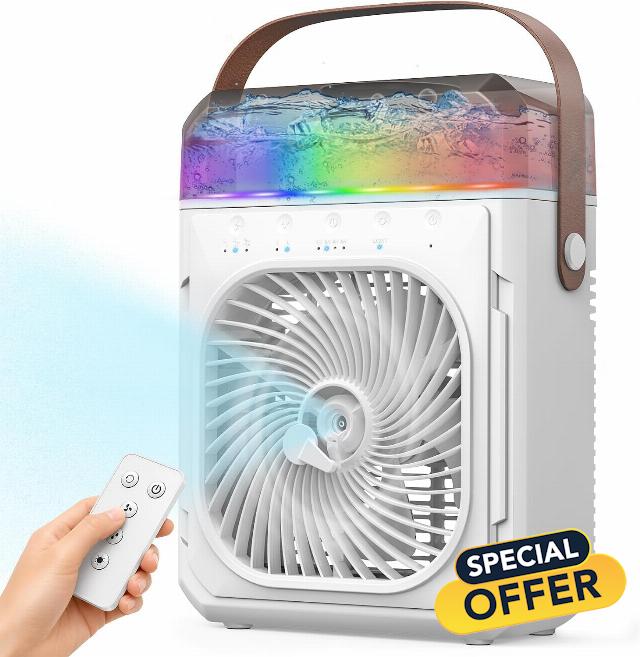 Ausic Misting Fan Portable