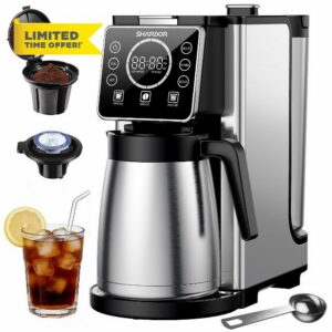 SHARDOR Single Serve & Carafe Coffee Maker