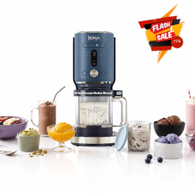 Ninja Creami XL 11-in-1 Ice Cream Maker with XL Capacity
