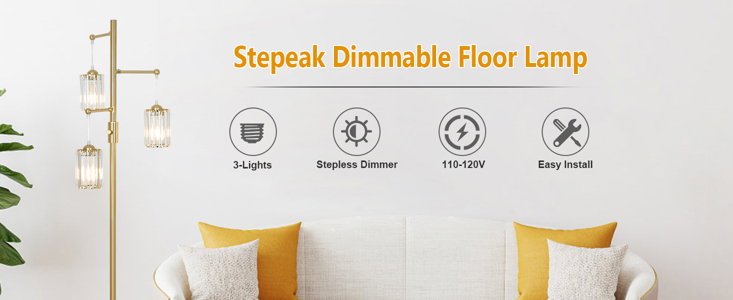 floor lamp, crystal floor lamp, floor lamps for living room