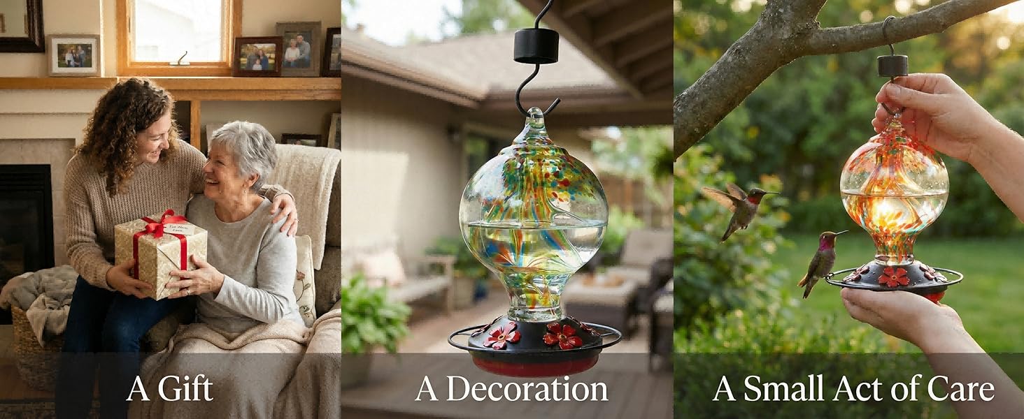 GIFT for mom bird lover women garden yard decoration