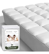 Beckham Hotel Collection King Size Pillow Protector 2 Pack with Zipper, Soft and Breathable Cotto...