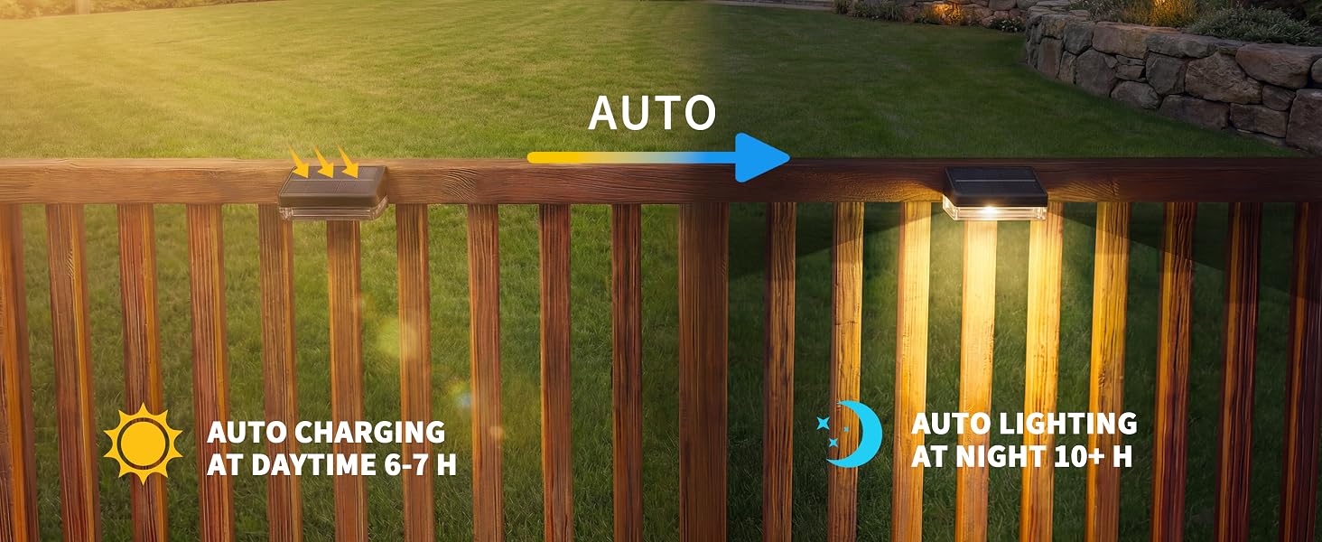 Solar Fence Lights