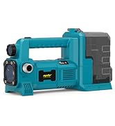 Brushless Water Transfer Pump Compatible with Milwaukee 18V Battery (Tool Only), 1/4HP 540GPH Cor...