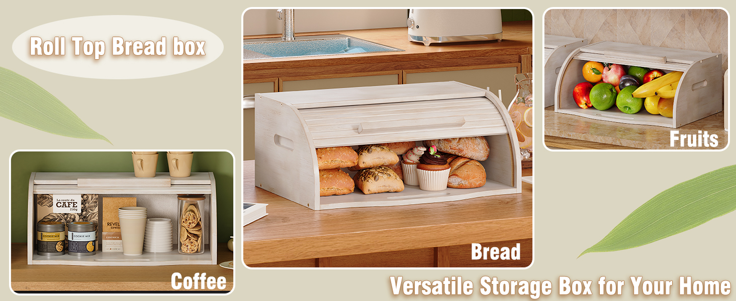 rustic bread box