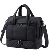 LOVEVOOK Lunch Backpack Women, 15.6 Inch Laptop Work Bag Lunch Compartment | Insulated Cooler Lun...