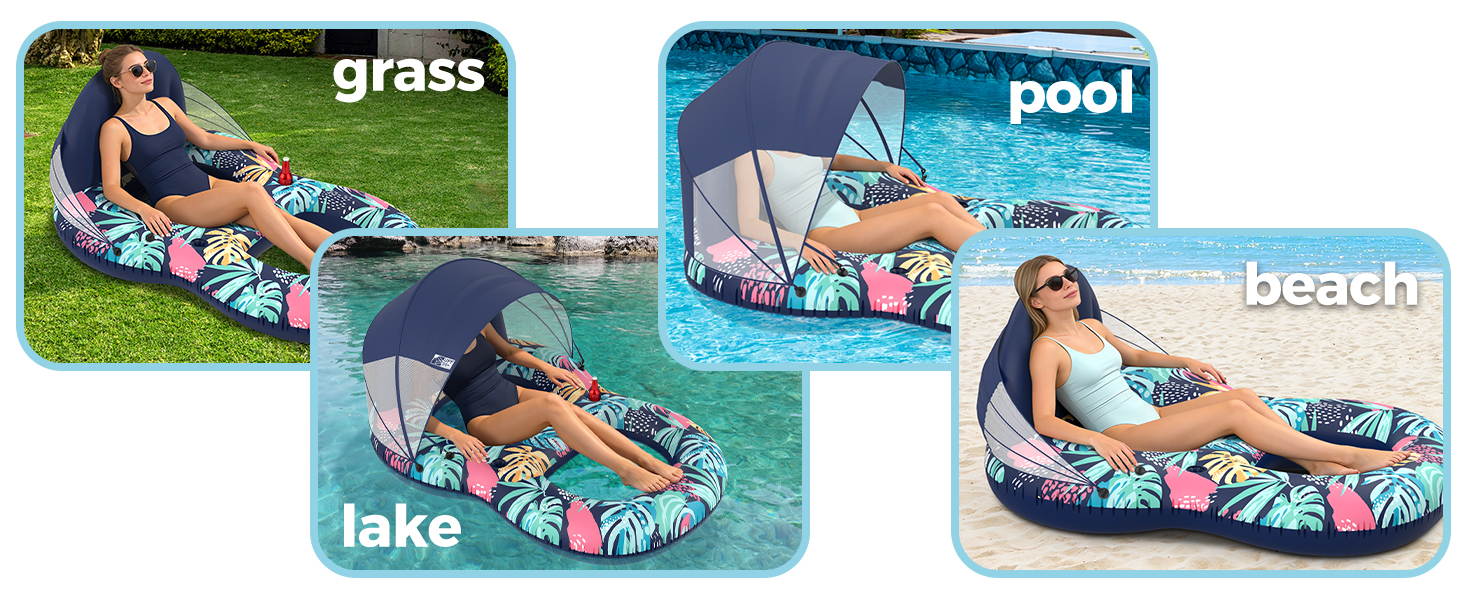 inflatable pool floats