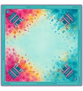 American Mahjong Mat – 31.5 x 31.5 Inch Non Slip Noise Reducing Game Table Mat for American Mah J...
