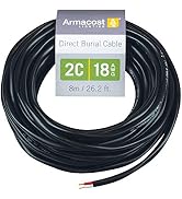 Armacost Lighting 18 AWG 2C Direct Burial Cable for LED Lighting, 576918