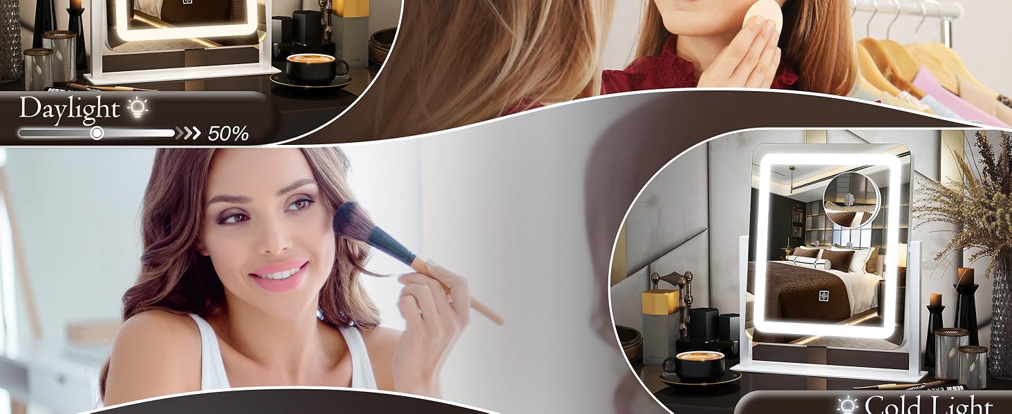 vanity mirror with lights