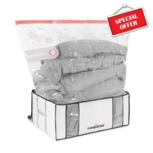 Compactor XXL Vacuum Storage Bag & Semi-Rigid Box