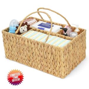 Large Baby Diaper Caddy Organizer