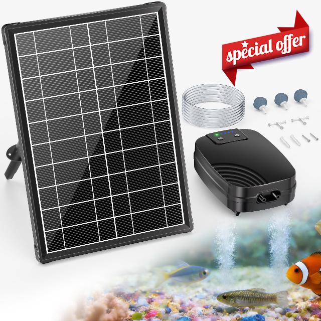 8W Solar Pond Aerator
