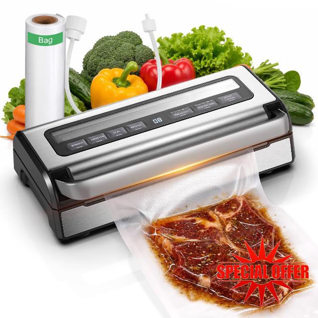 AAOBOSI 95KPa 9-in-1 Wet/Dry Vacuum Sealer